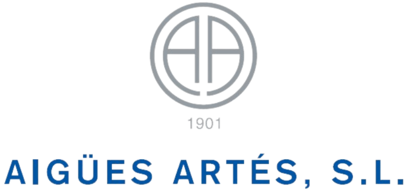 Logotip Aigues Artés color